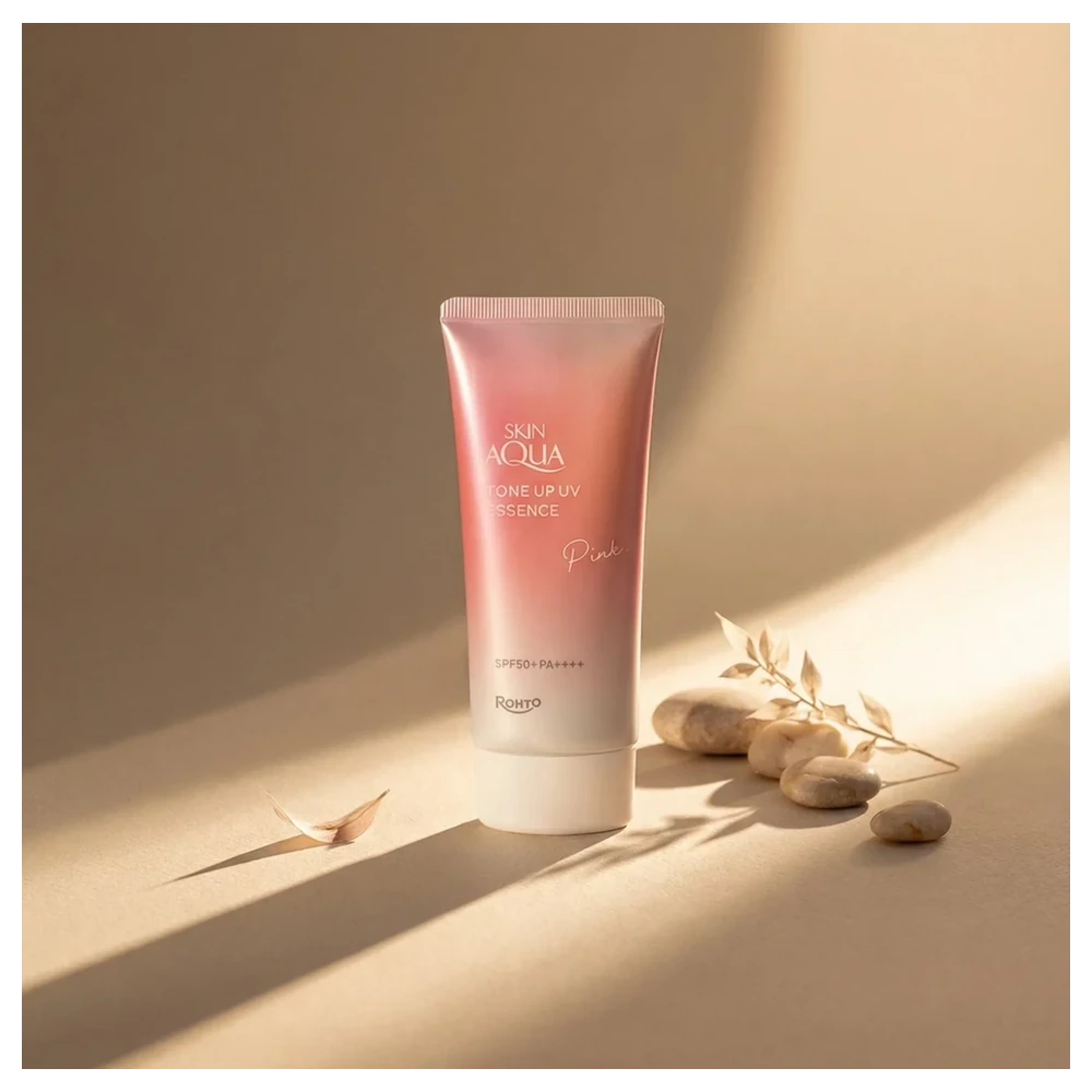 Skin Aqua Tone Up UV Essence Pink 70g